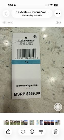 ALEX EVENINGS Dress