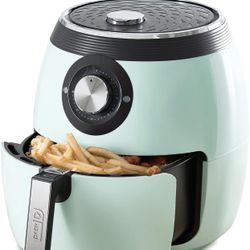 DASH Deluxe Electric Air Fryer  6 Quart - Aqua