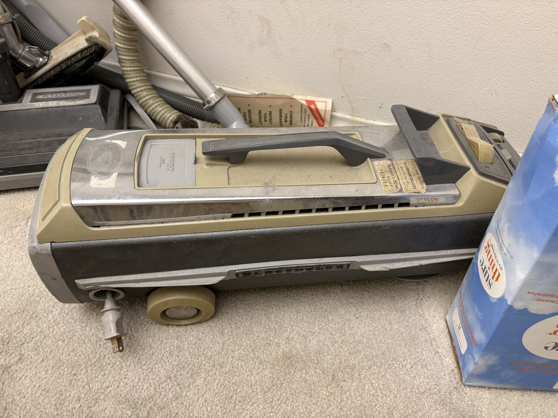Electrolux Vintage Vacuum And A Bunch Of Bags