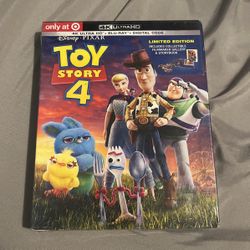 Toy Story 4 4K Ultra, Blu-ray, Digital Copy New 