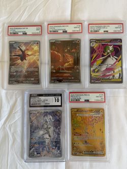 🔥 PSA & CGC Graded Pokémon Cards Lot