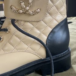 chanel womens boots 9