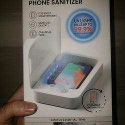 UV-Zone Phone Sanitizer By Sharper Image