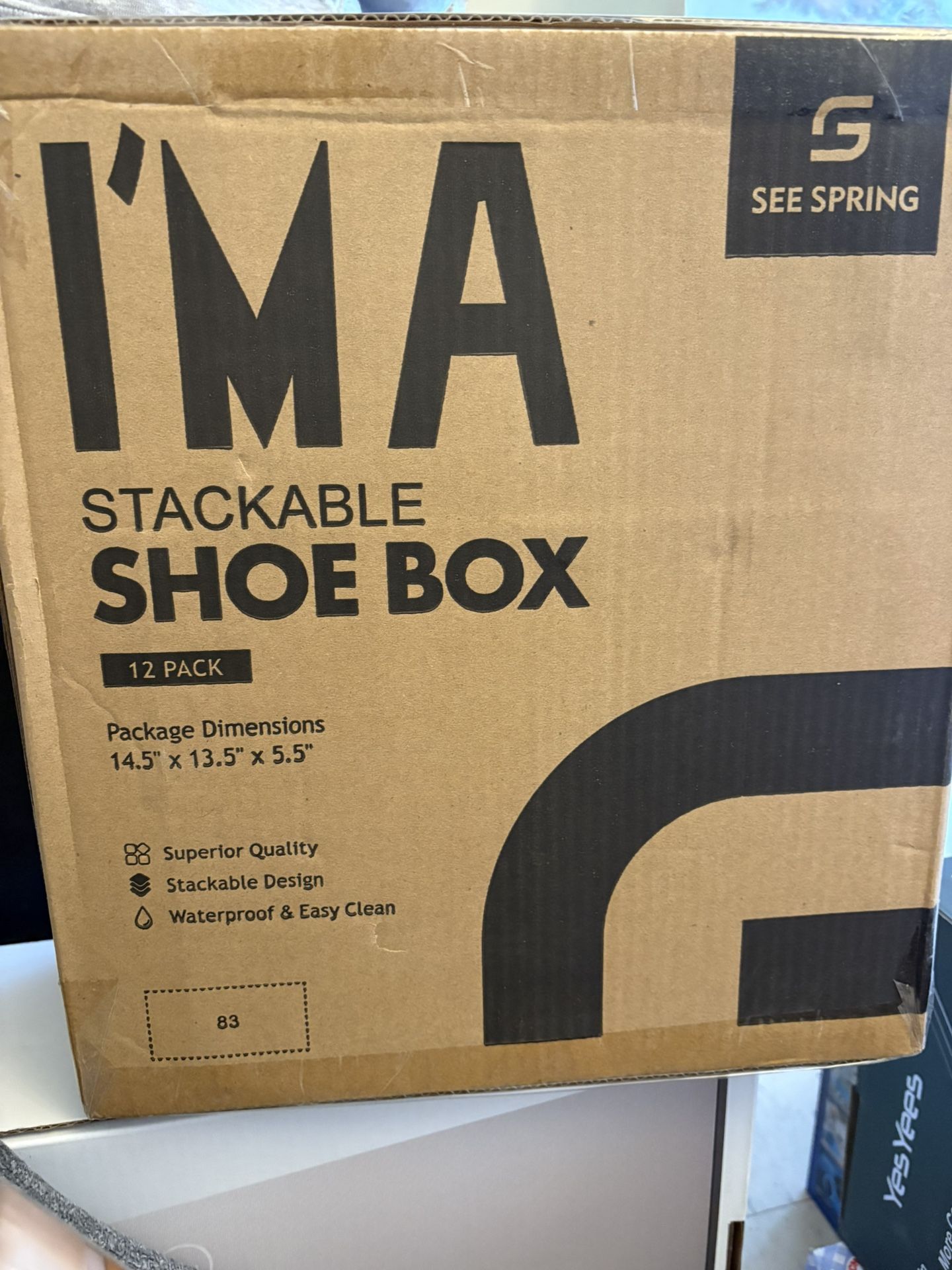 Clear Stackable Show Boxes