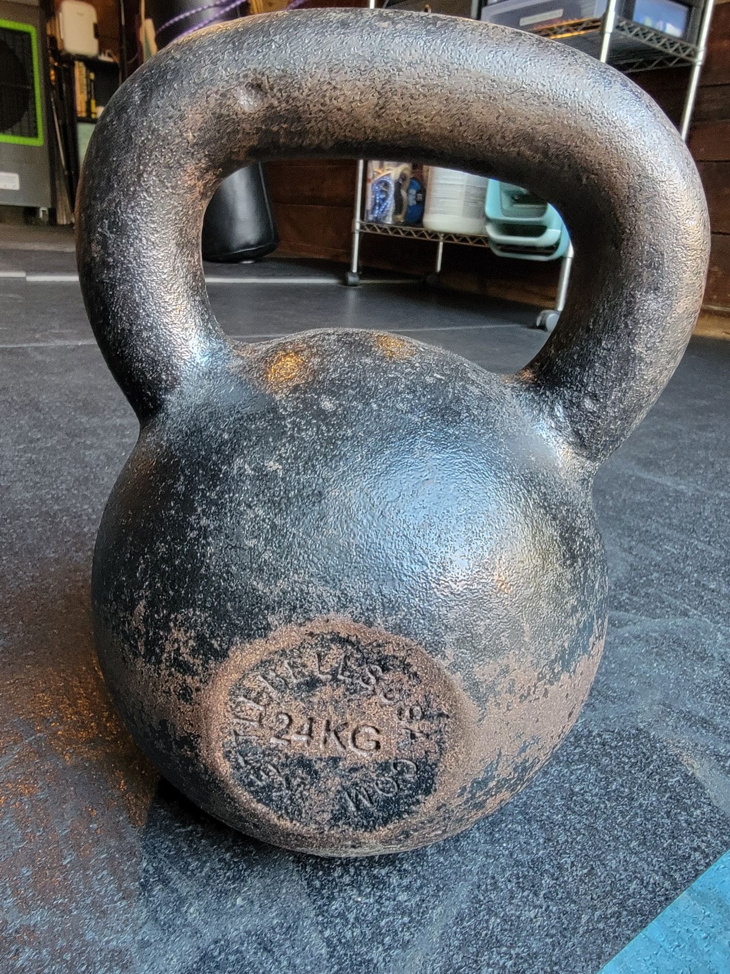 Kettlebell 24kg (53lbs) Metrixx Elite Precision— Cast Iron