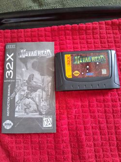 32X METALHEAD Sega Genesis game