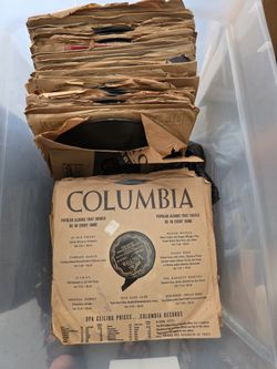 RECORDS FROM THE 1940's 78RPM