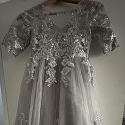 Girl Dress - Flower Girl / Mini Quince / Wedding 