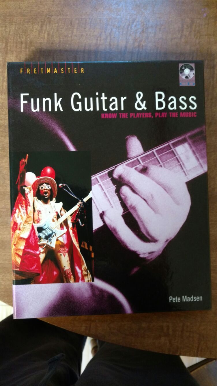 Funk guitar and bass know the players play the music