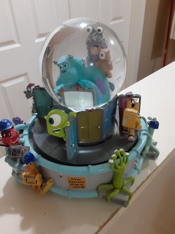 Monsters Inc Disney Globe Working Condition Early 2000s $200 Or Best Offer