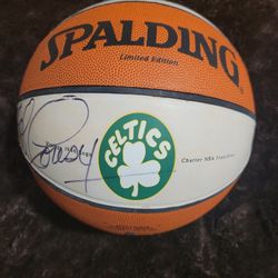 Authentic Bob Cousy Signature