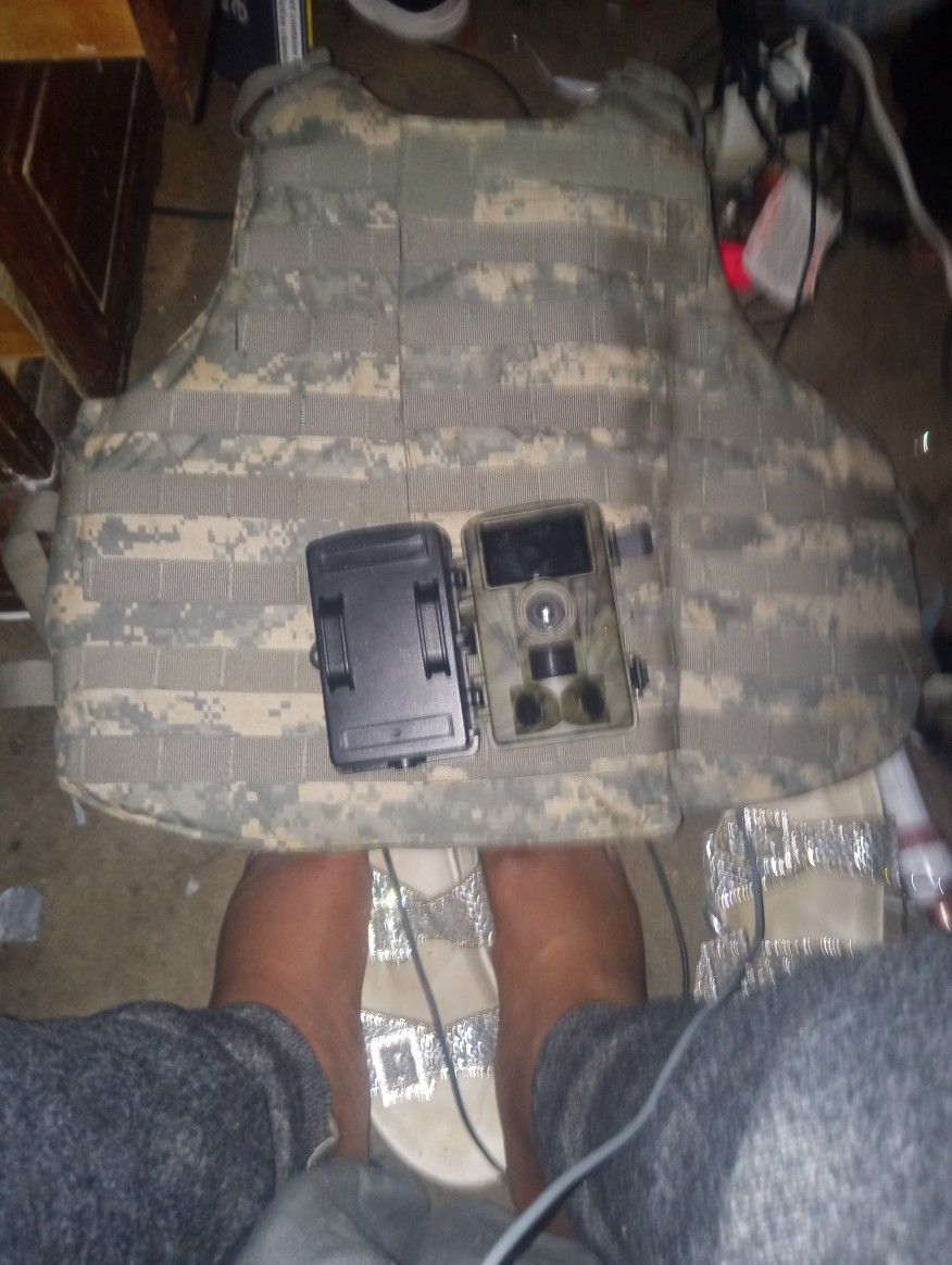 Trail Camera And Bulletproof