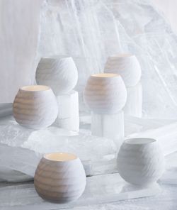 Roost Snowball Glass Votive Holder (set Of 6)