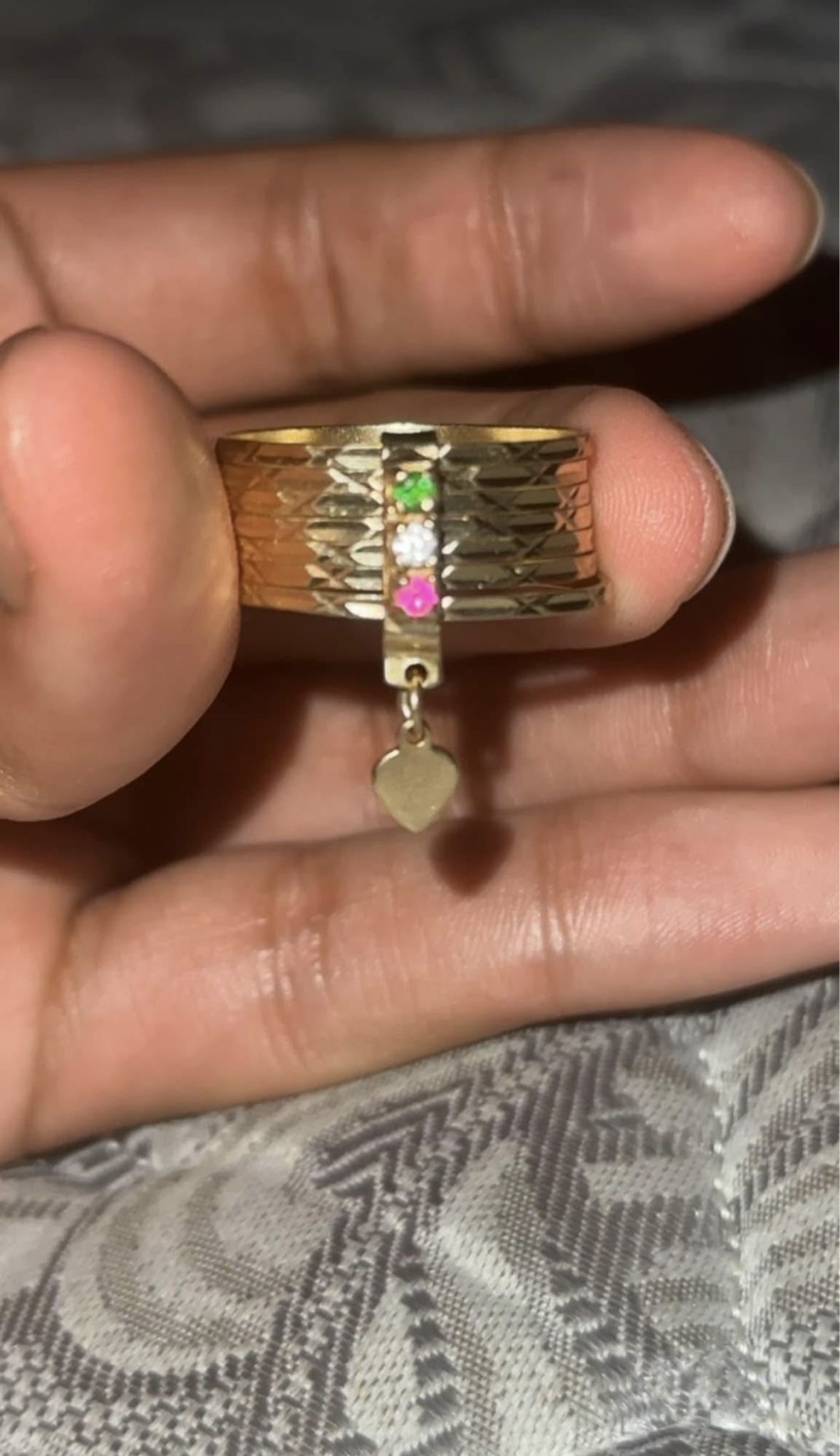 Mexican StoneSet Semanario Gold 14K Ring