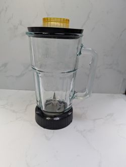 Waring Pro 40 oz Glass Blender Pitcher Jar Lid Blade Assembly Replacement