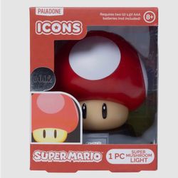Súper Mario mushroom light
