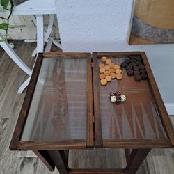 Antique Backgammon Set