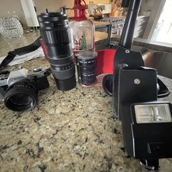Canon AE1 Complete Set