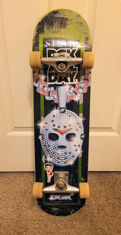 SKATEBOARD DGK WILLIAMS ICED DIAMOND JASON VORHEES  8.1 DECK