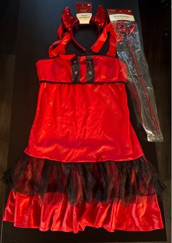 Devil Halloween Costume Set with Accessories