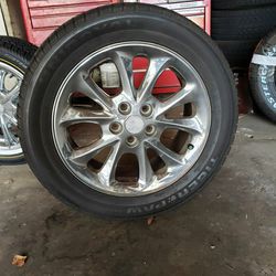 4...17 inch rims with great condition tires!!!