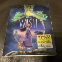 Digital Copy Of “Wish” Disney Full Length Movie, No disks whatsoever, Digital Code Only