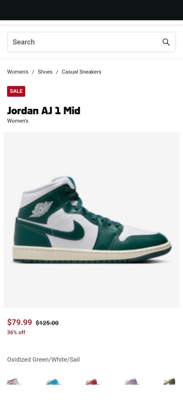 Green Nike Air Jordan Forces