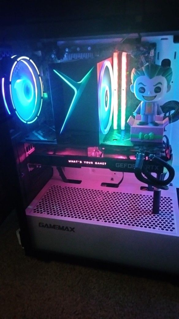 Gaming Desktop 1080p Beast With 120hz 24in Curved Monitor (High Mid Tier/Low High Tier(