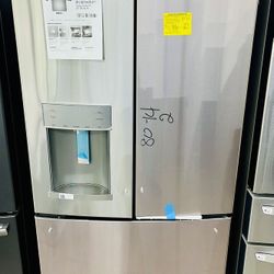 🔥🔥36” GE French Door Refrigerator 