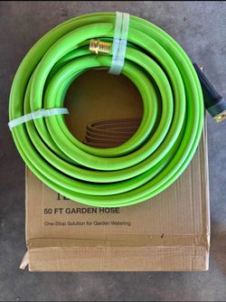 garden hose 3/4inx 50ft green color