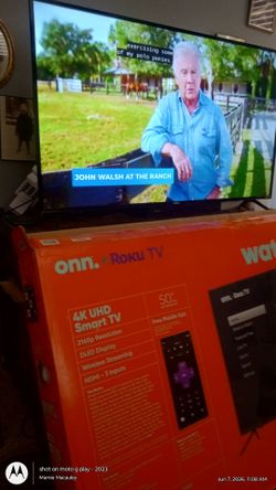 New 4K 50" Smart TV