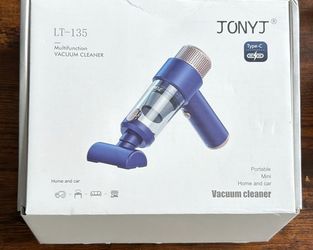 Mini Vacuum Cleaner,Small Handheld Vacuum Cordless USB Rechargeable,Dust Buster and Blower,Closed Bx