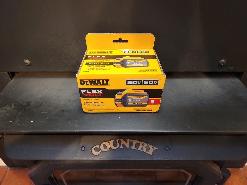 NEW DeWalt FLEXVOLT 20V/60V 9AH