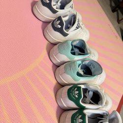 3 Pair Of Adidas Women Size 6 