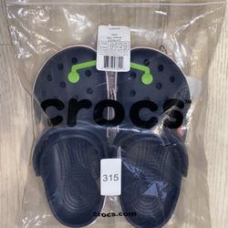 Navy Blue Crocs