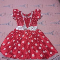 Minnie mouse dress girl size 7 Year