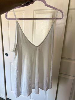 White tank top