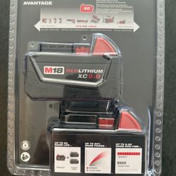 Milwaukee Battery M18 Red Lithium Xc5.0