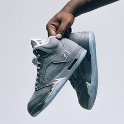 Jordan Wolf Grey 5 New Ds Og All