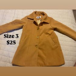 Brown/tan  Toddler Winter Coat