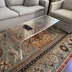 Acrylic coffee table