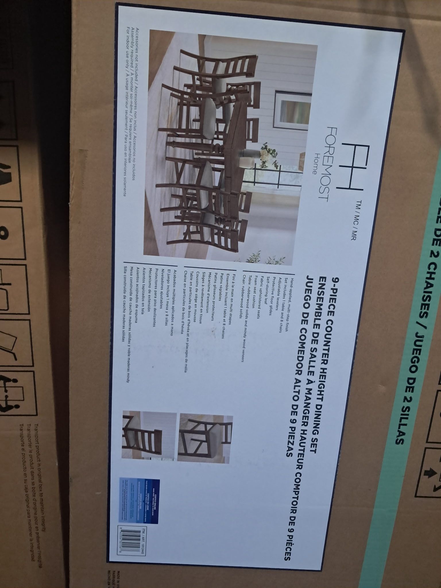 8 Piece Dining Room Table Set