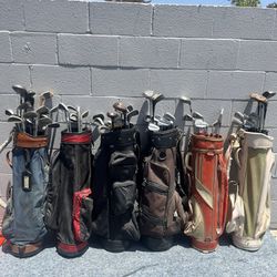 Vintage Golf Clubs 