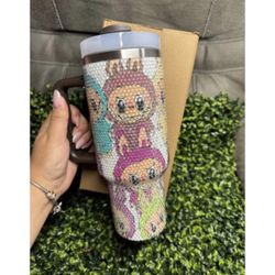 Labubu 40oz Bling tumbler 