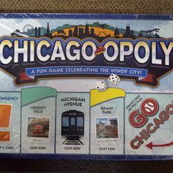 Chicago-Opoly Monopoly Board Game 