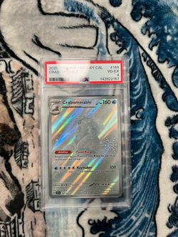 2025 Pokémon Holiday Calendar Cabrominable PSA 4