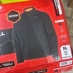 Milwaukee Men's X-Large M12 12-Volt Lithium-Ion Cordless Tough Shell Black Heated Jacket with (1) 3.0 Ah Battery and Charger