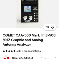 Comet CaAA-500 Mark11 1.8-500MHZ