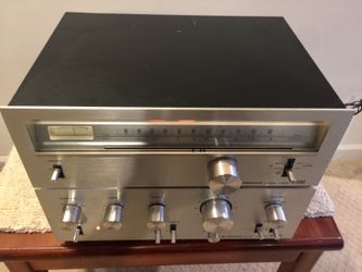 Pioneer SA-6500II amplifier and Pioneer TX-6500II turner .