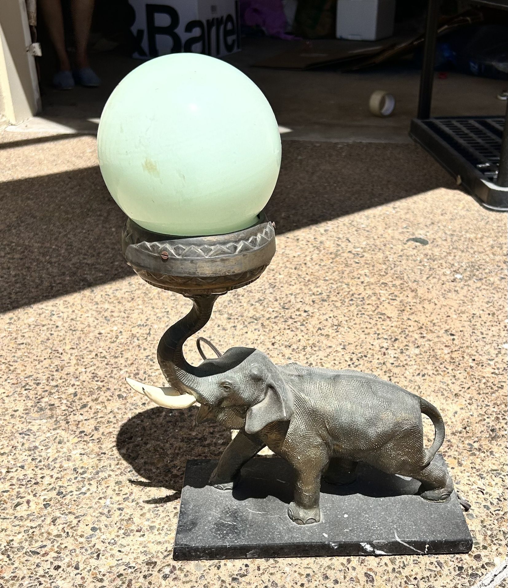 Rare Elephant Lamp